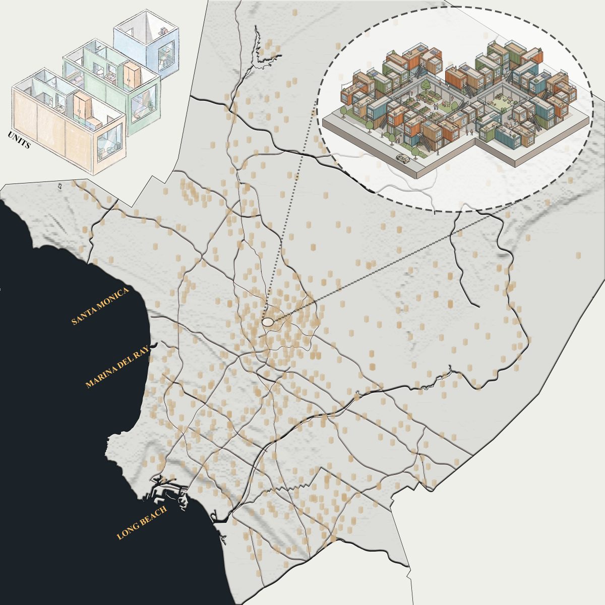 System Before Shelter: Modular Urban Infill Strategies for Scalable Transitional Housing in Los Angeles