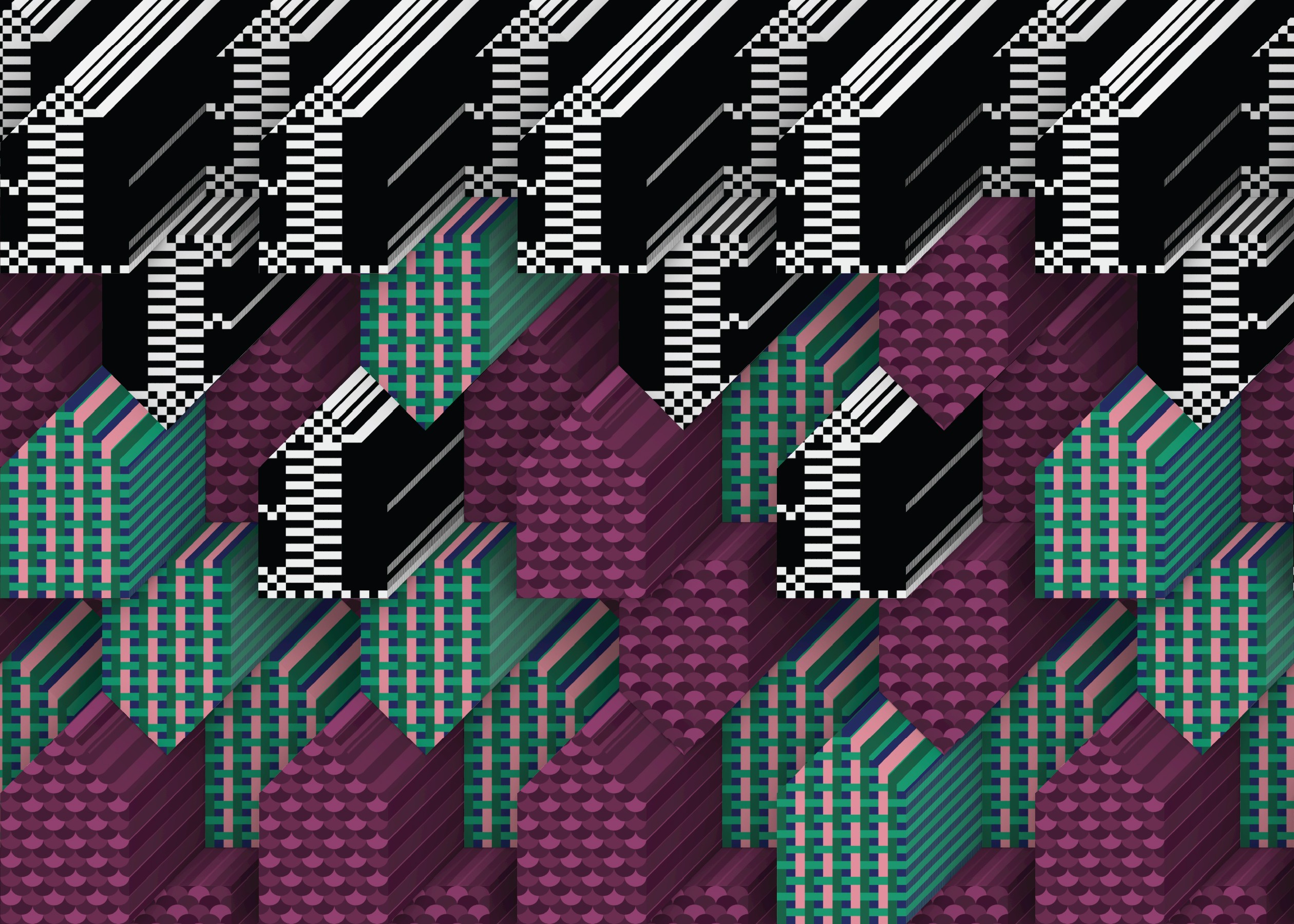 Flattened Ornament: From Surface to Tectonic System